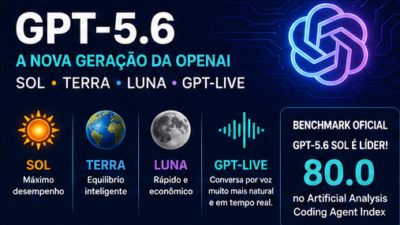 GPT-5.6 chegou: Sol, Terra, Luna e o novo GPT-Live